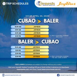 Joybus Baler Schedule - Kahana Baler